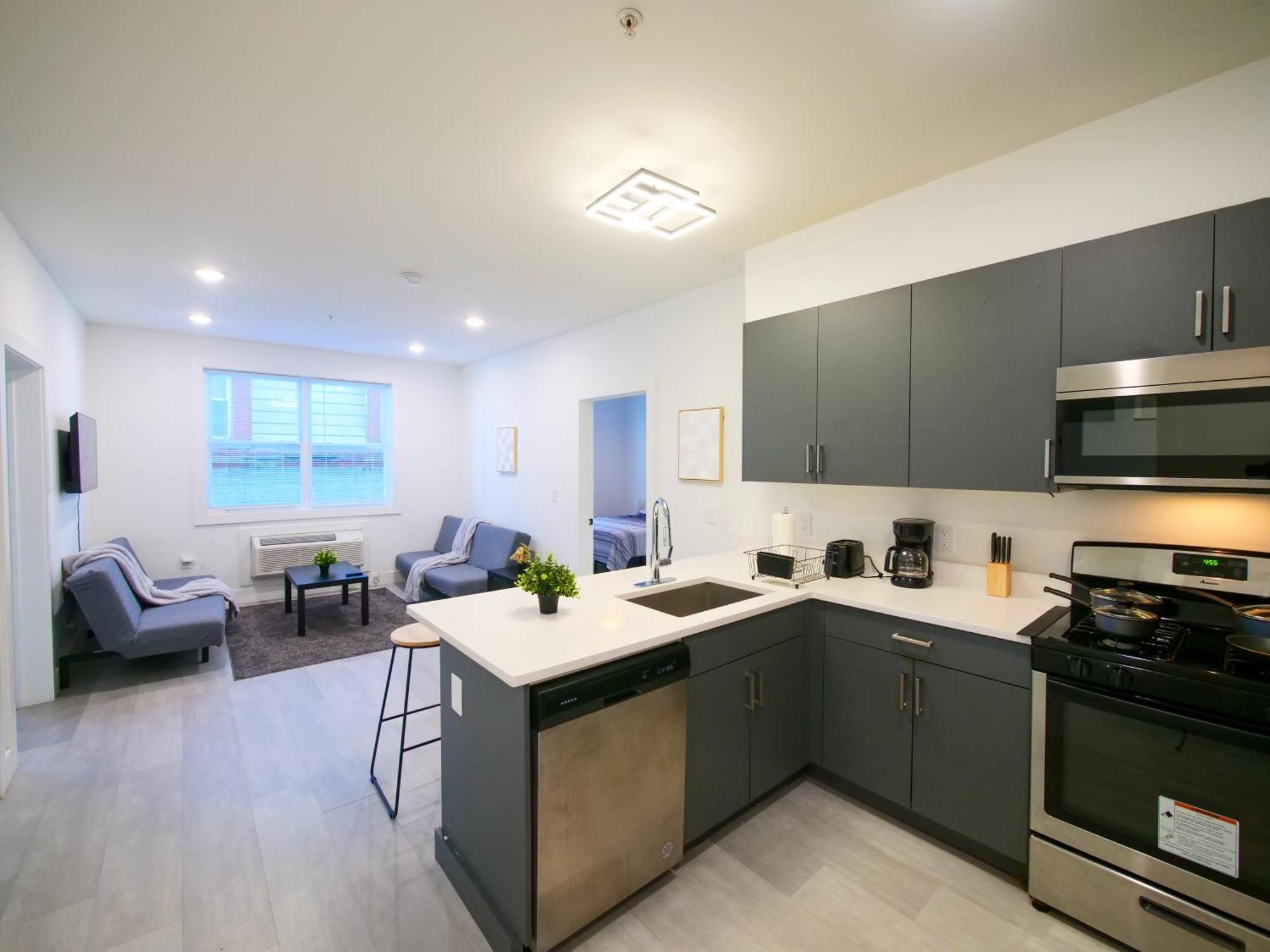 New Modern Serenity- 2Br Retreat Near New York City Bayonne Exteriör bild
